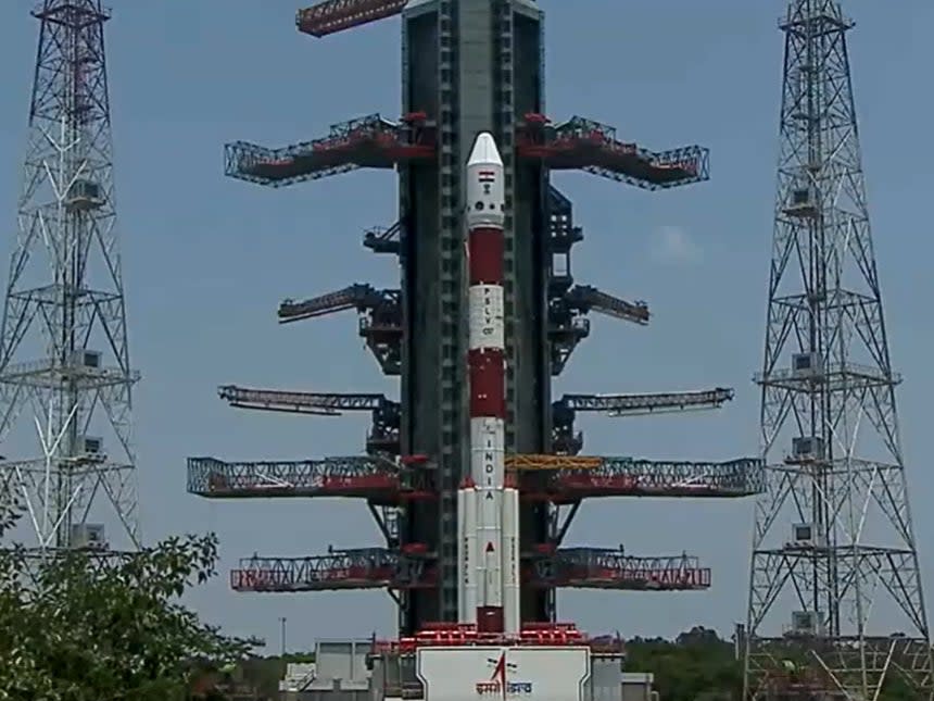 India’s Aditya L1 stands ready for launch (Screengrab/Video @Isro)