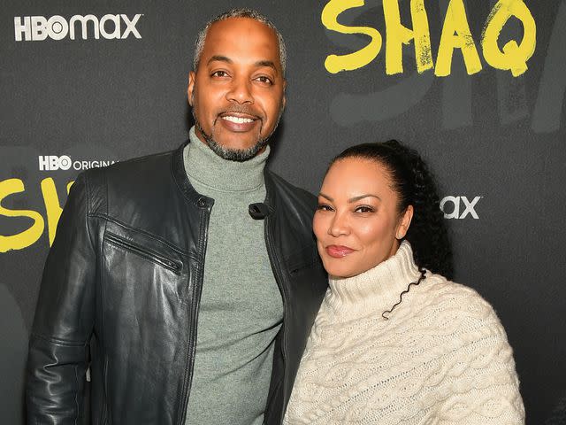 <p>Paras Griffin/Getty</p> Mike Jackson and Egypt Sherrod