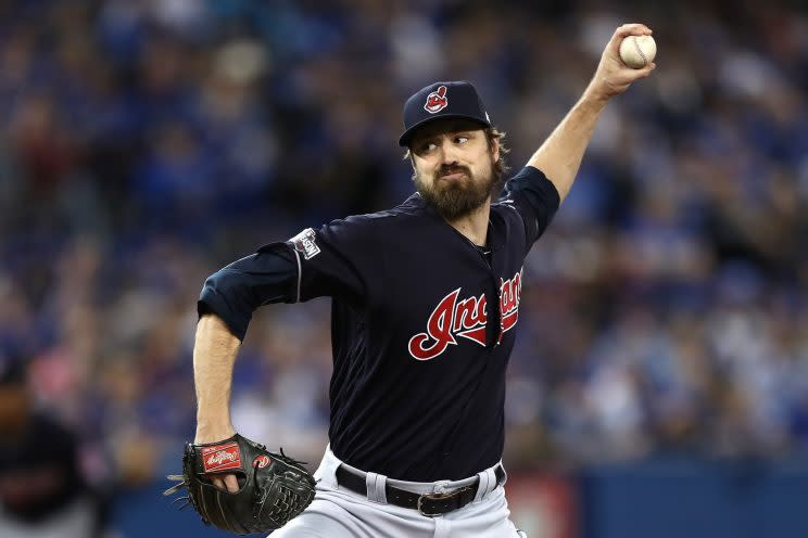 Andrew Miller has been fantastic in October. (Getty Images/Elsa)