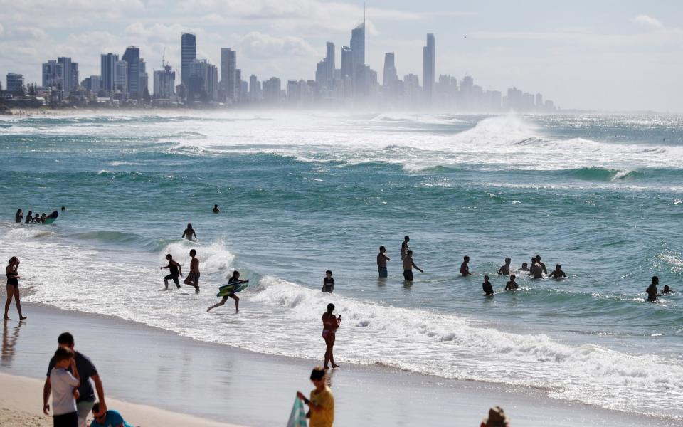 A man died after a shark attack south of the Gold Coast - Getty