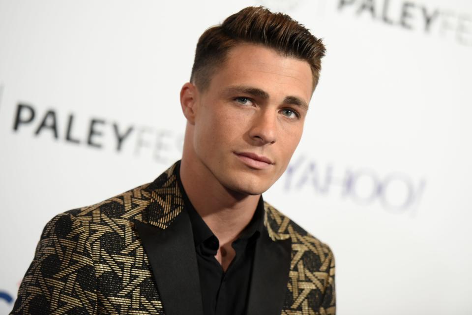 Colton Haynes shared year-old photos on Instagram in August to spread mental health awareness.