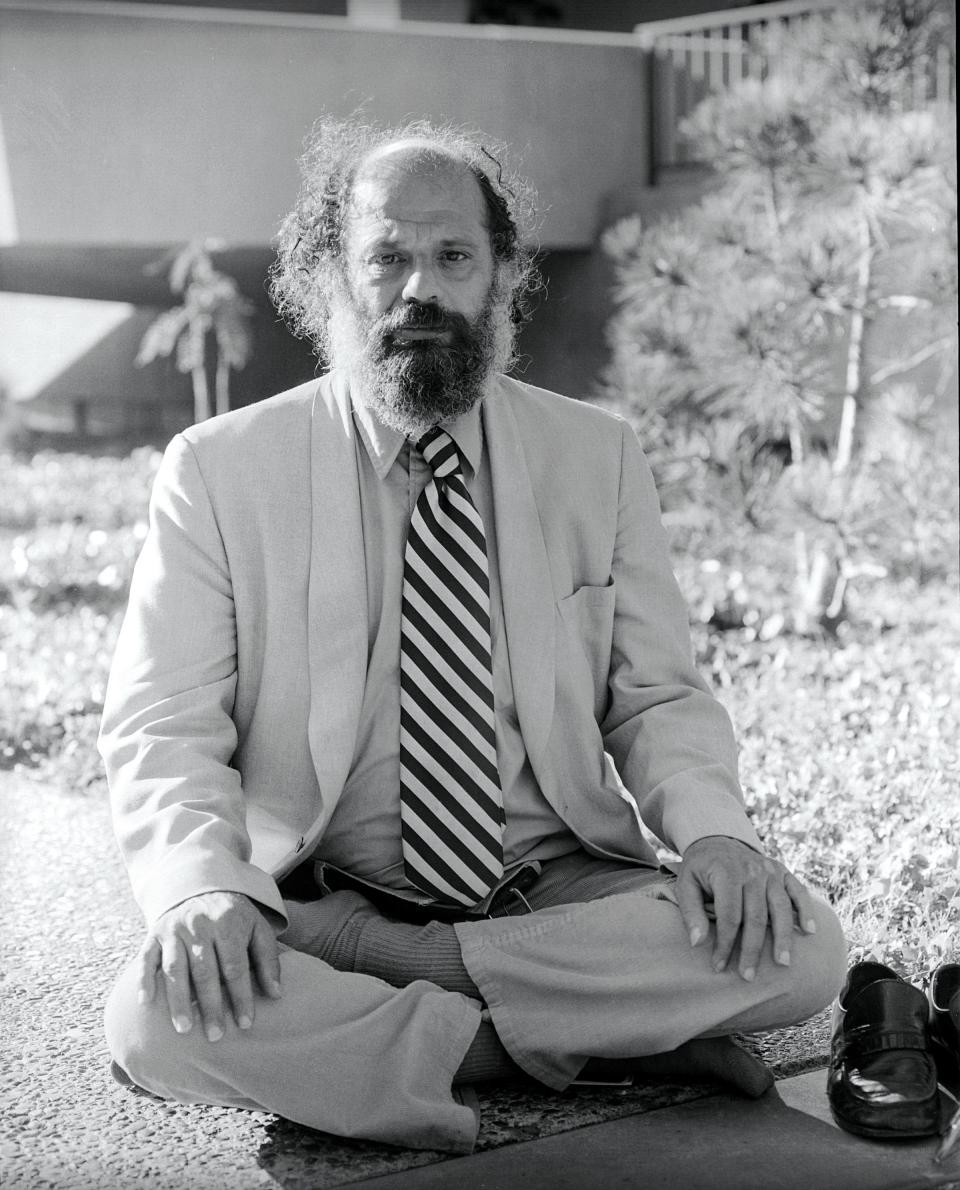 Learn more about the Beat Generation this weekend at Palm Beach Photographic Centre’s “Beatitude: The Beat Attitude Photographs by Joey Tranchina,” featuring photos of some of the movement’s most renowned people like Allen Ginsberg (photographed here).