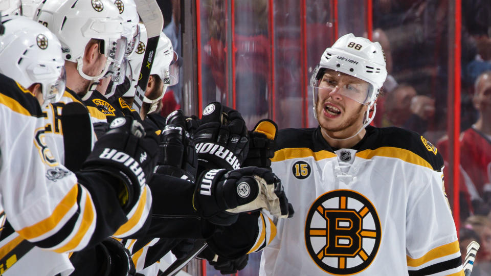 The Boston Bruins’ patience paid off in their negotiations with David Pastrnak after locking up the young forward with a six-year, $40 million extension.