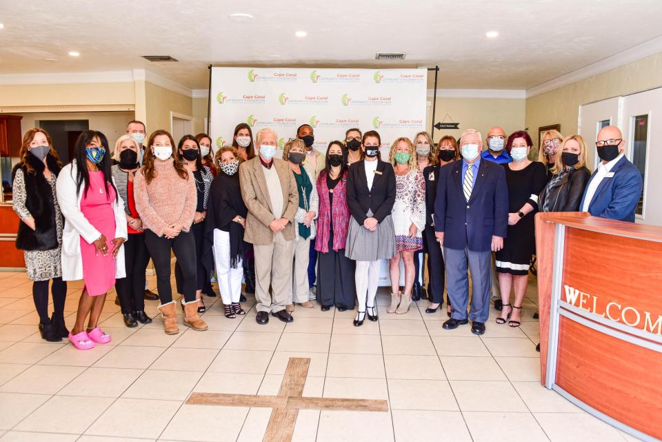 The Community Foundation hosted a small, private, and mask-required ceremony to award $175,000 to nonprofit organizations as part of its Fall 2020 grants cycle.