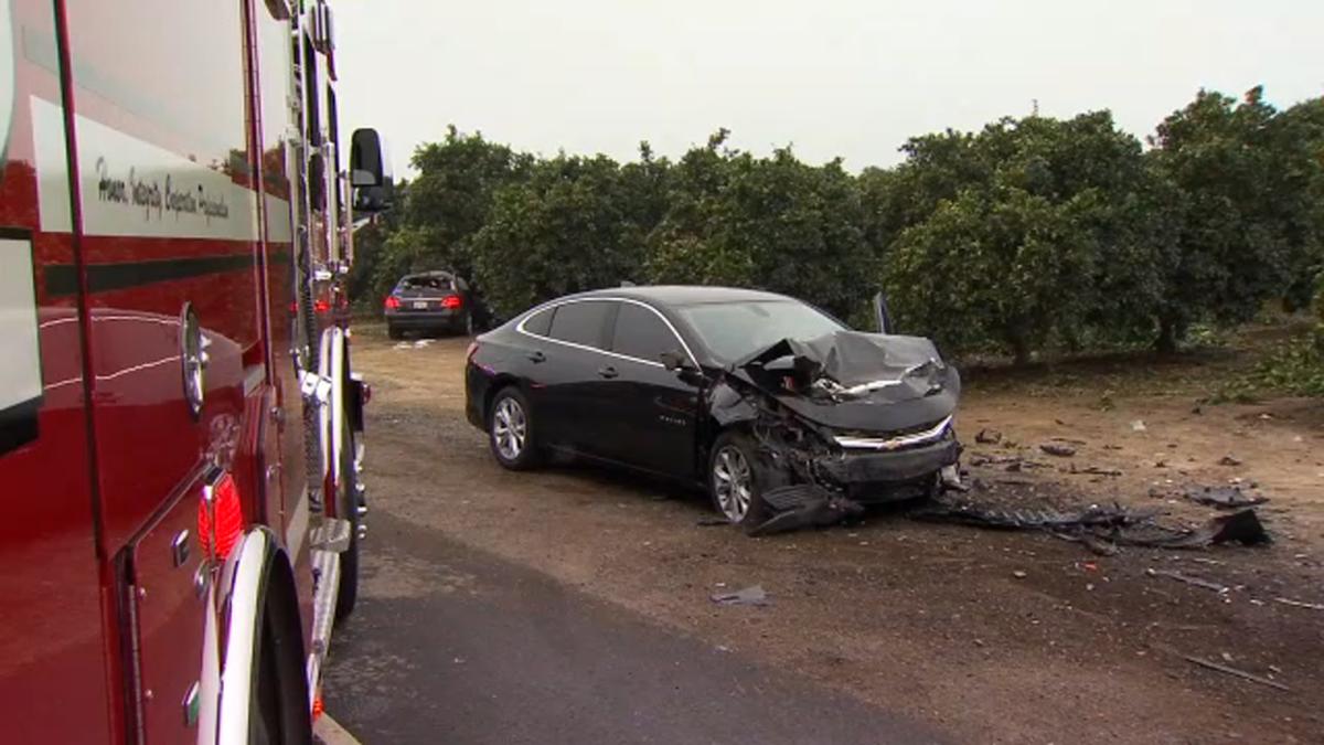 1 killed in single-car crash in Fresno County, CHP says - ABC30 Fresno