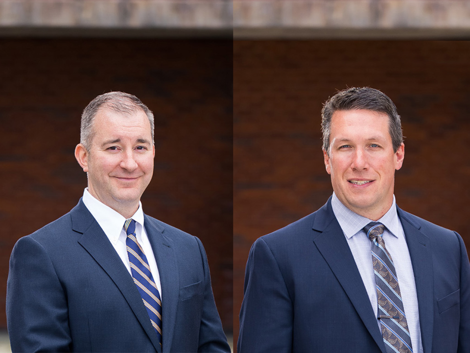 Left to right are Granite Bay Wealth Management's managing partners, Joseph Skees and Paul Stanley.