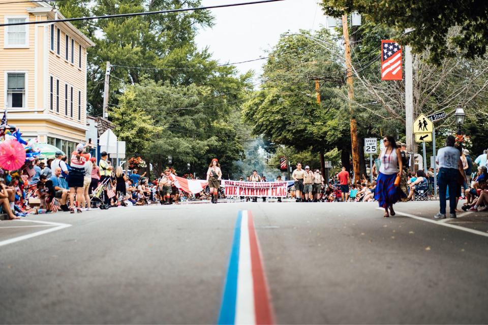 Attend America's oldest Fourth of July parade.