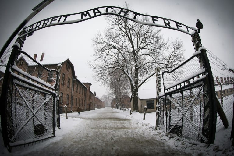 One million European Jews died between 1940 and 1945 at the Auschwitz camp in the southern Polish city of Oswiecim