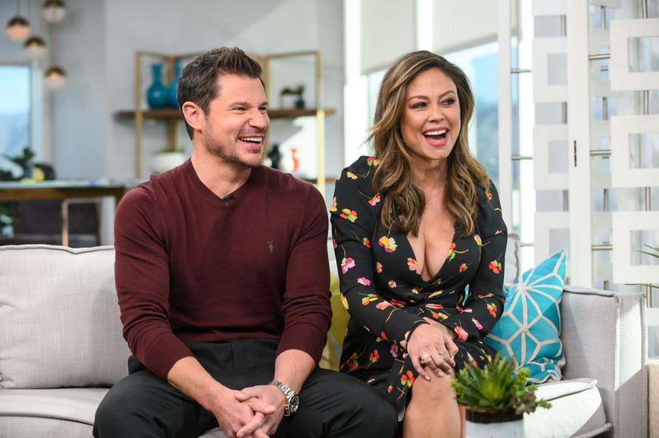Nick and Vanessa Lachey aren't allowed to interfere.