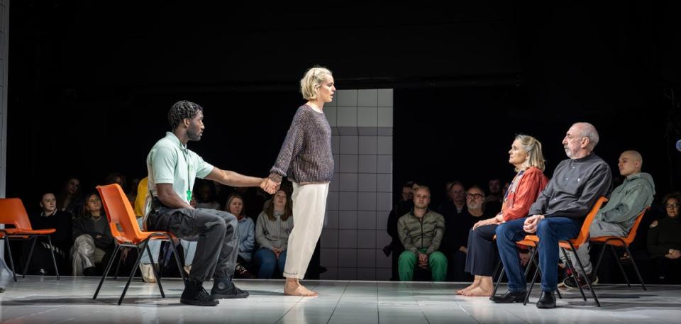 Malachi Kirby, Denise Gough, Sinéad Cusack and Kevin McMonagle (Marc Brenner)