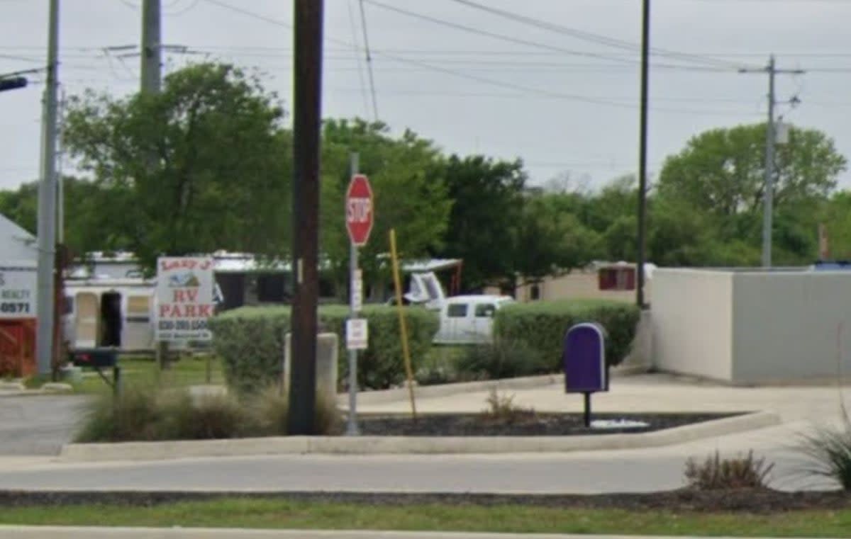 Lazy J RV Park in Nixon, Texas (Google Maps)