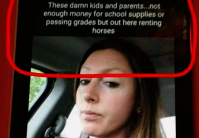 Teacher Caitlin Cormack is under fire for a Snapchat post complaining about how much money kids spend on prom. 