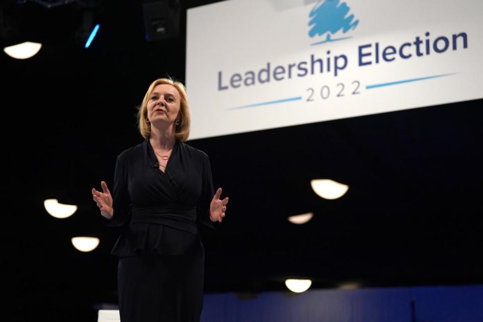 Liz Truss has promised a war on Whitehall waste (Owen Humphreys/PA) (PA Wire)