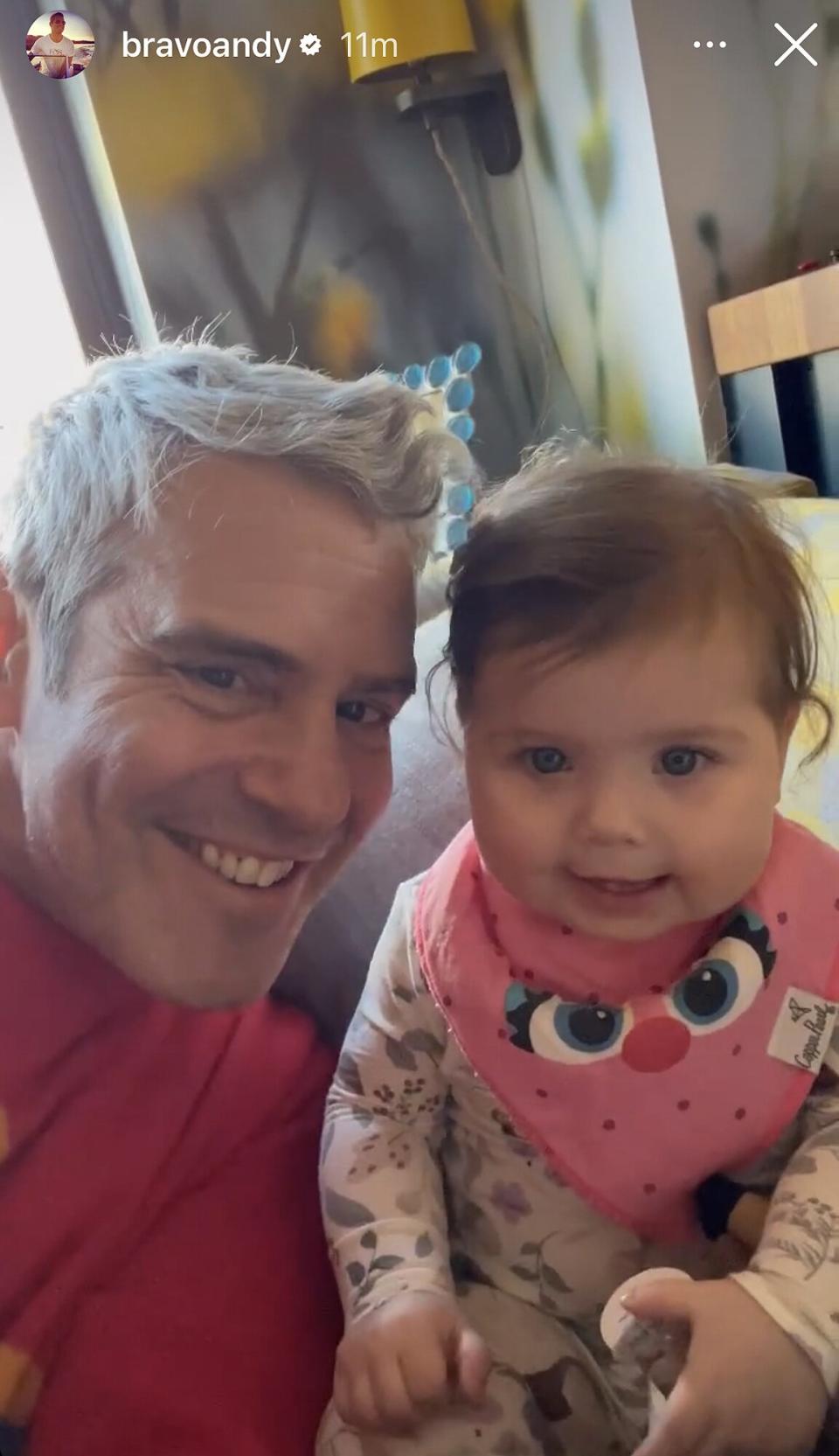 Andy Cohen Celebrates His First Hanukkah as a Father of Two with Lucy and Ben