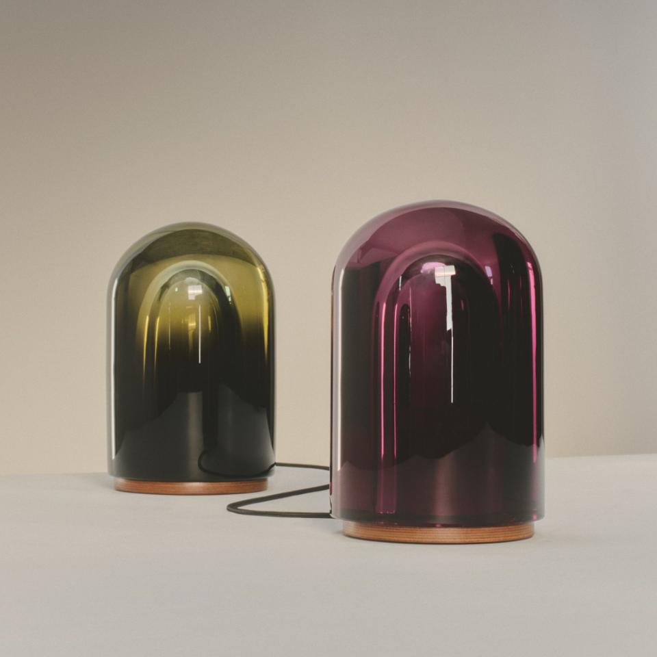 Hermès Maison's Souffle d’Hermès lamps designed by Harri Koskinen.