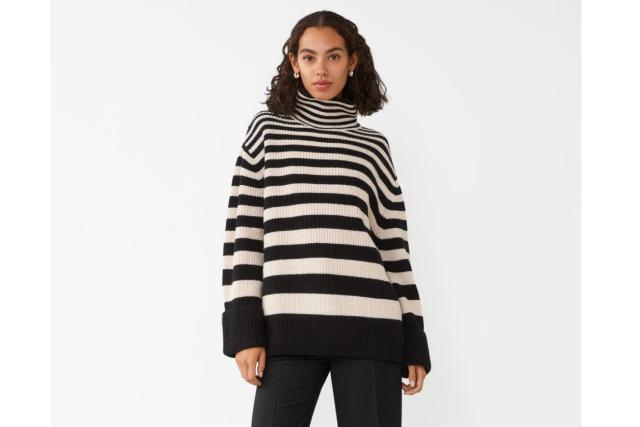 Jumpers & Cardigans, Swirl Jacquard Knit Jumper, Warehouse