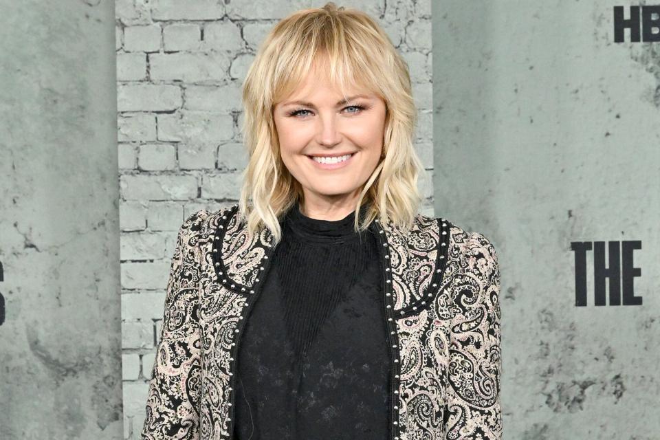 Malin Akerman attends the Los Angeles Premiere of HBO's "The Last of Us" at Regency Village Theatre on January 09, 2023 in Los Angeles, California.