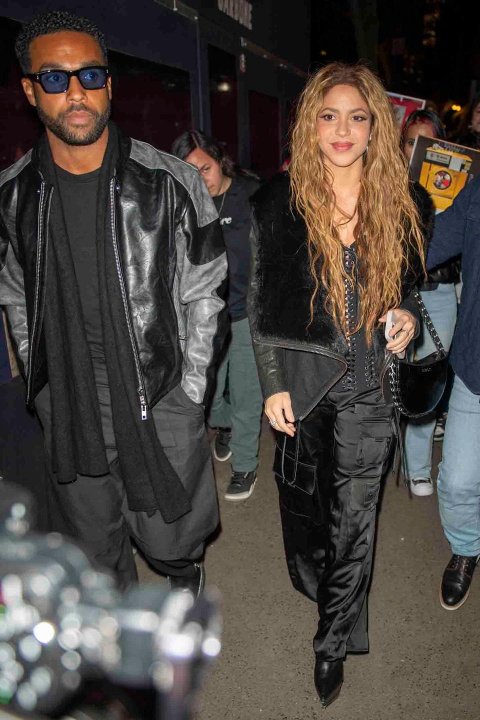 Shakira and Lucien Laviscount 