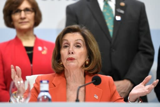 US House Speaker Nancy Pelosi said Beijing's treatment of the Uighur community was an 'outrage to the collective conscience of the world'