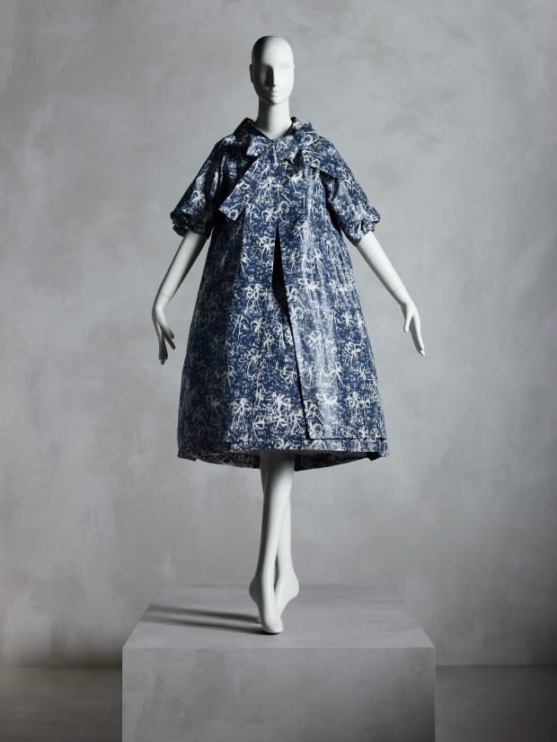 An Yves Saint Laurent for Christian Dior dress from the exhibition. Photo: Courtesy of the Costume Institute