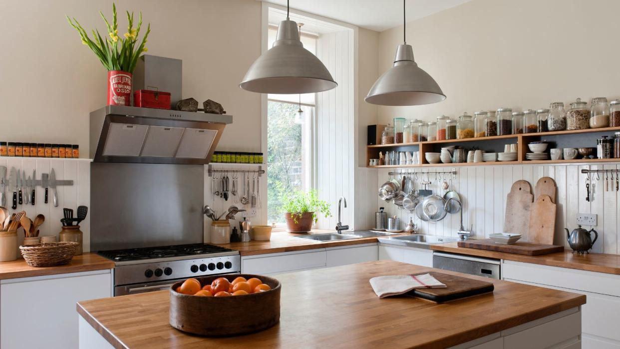  Early prime day deals cover all kitchen appliances, this is a  kitchen full of them 