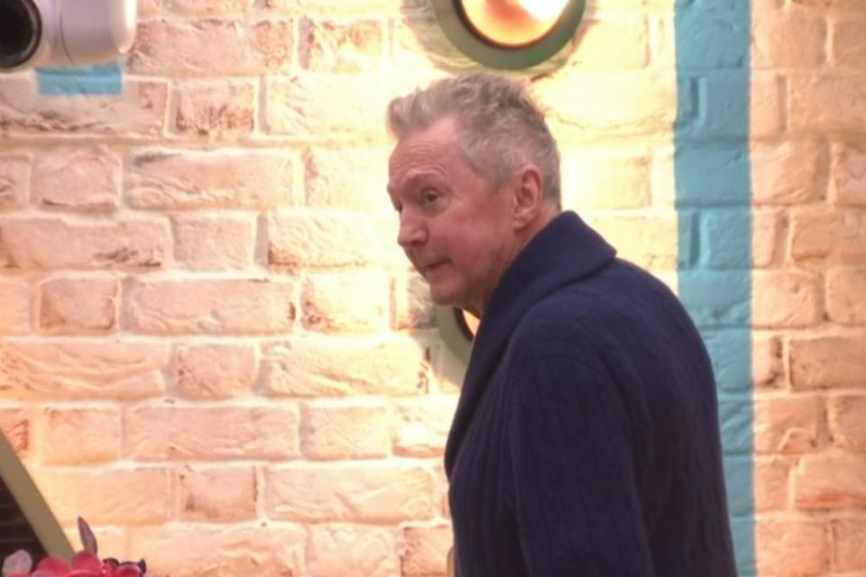 Louis Walsh offers a withering takedown of Bob Geldof on Celebrity Big Brother (ITV / screengrab)