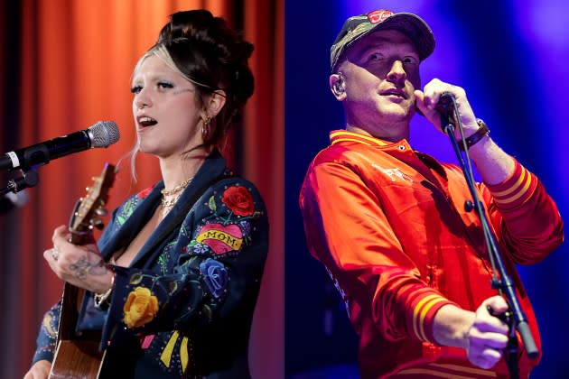 Sierra Ferrell and Tyler Childers are the top nominees at the 2024 Americana Honors & Awards. - Credit: Rebecca Sapp/Getty Images/The Recording Academy; Jeff Hahne/Getty Images