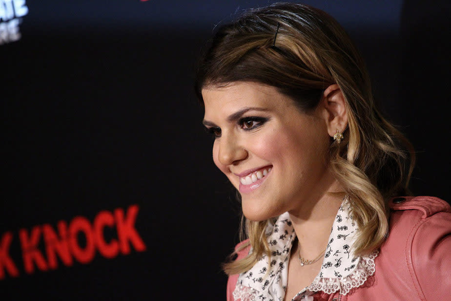 “Awkward” star Molly Tarlov got married this weekend, and her look was beautifully casual