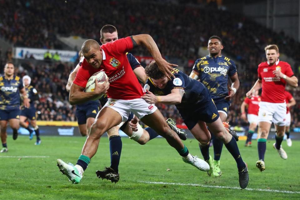 Axed: Jonathan Joseph during the Lions tour (Getty Images)