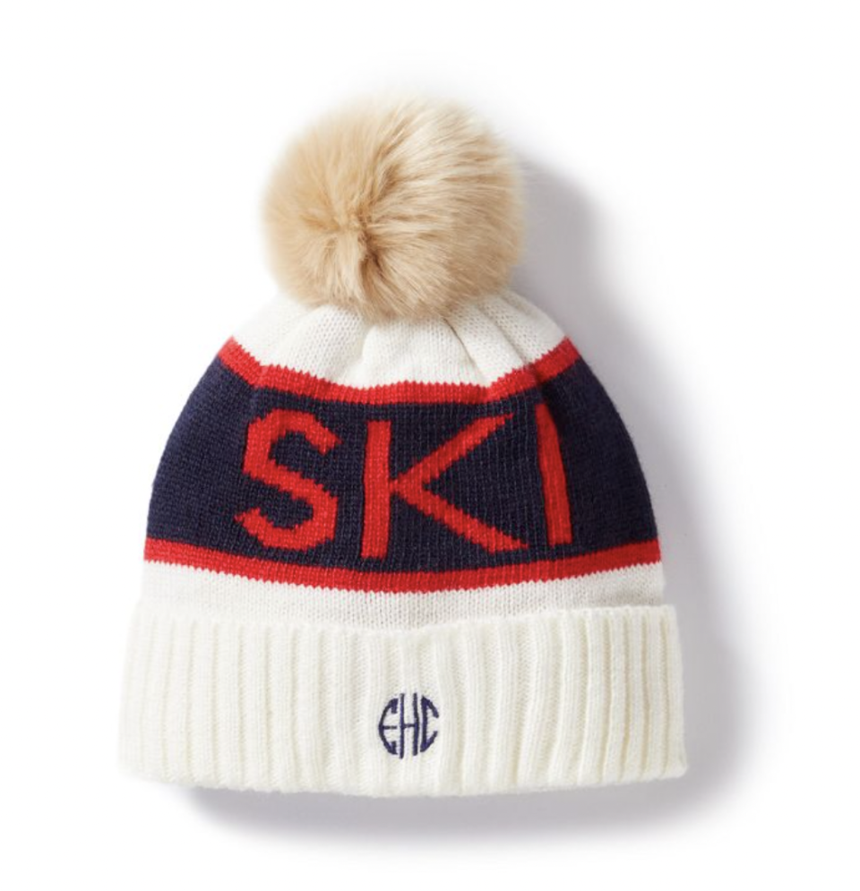 <p><a href="https://go.redirectingat.com?id=74968X1596630&url=https%3A%2F%2Fwww.markandgraham.com%2Fproducts%2Fski-pom-pom-hat%2F&sref=https%3A%2F%2Fwww.townandcountrymag.com%2Fstyle%2Ffashion-trends%2Fg13532208%2Fwhat-to-wear-skiing%2F" rel="nofollow noopener" target="_blank" data-ylk="slk:Shop Now;elm:context_link;itc:0;sec:content-canvas" class="link ">Shop Now</a></p><p>Ski Pom Pom Hat</p><p>markandgraham.com</p><p>$24.99</p>