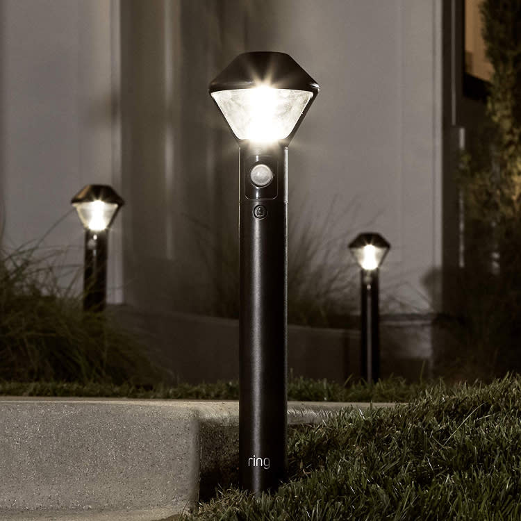 Shed some light on your front yard and driveway with Ring. (Photo: Amazon)