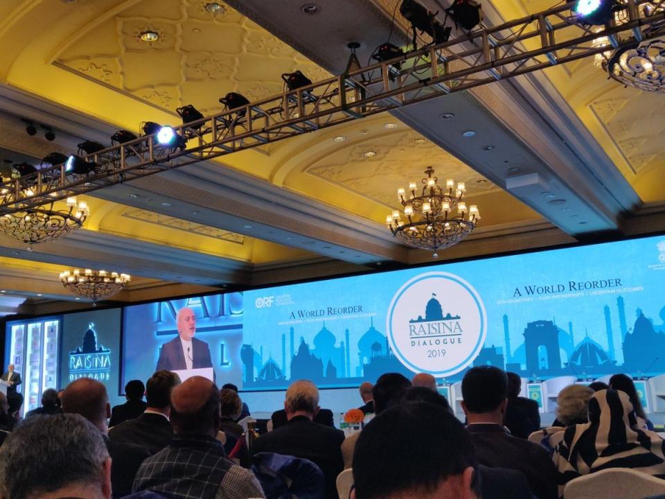 瑞辛納對話(Raisina Dialogue)。(圖：瑞辛納對話2019推特)