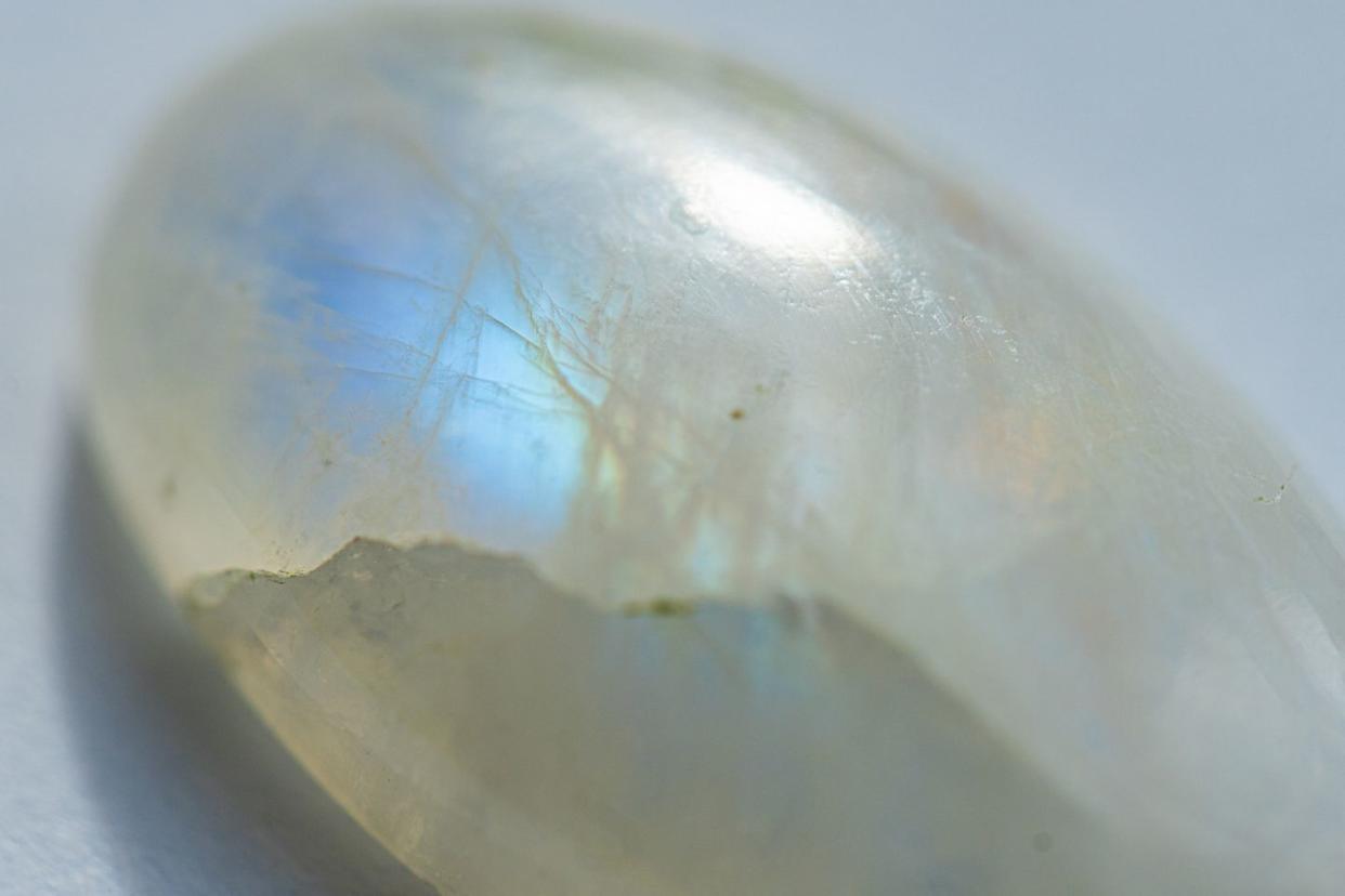 moonstone macro close up