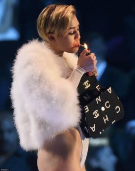 2ND UPDATE: PTC Praises MTV For Censoring Miley Cyrus’ Smoking At The European Music Awards (VIDEO)