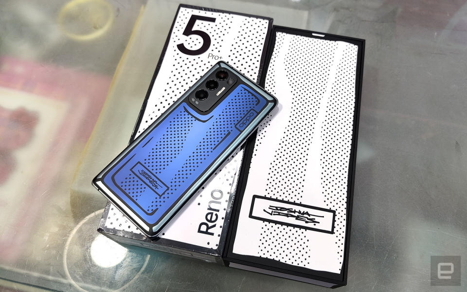 Oppo Reno5 Pro+ 藝術家限定版