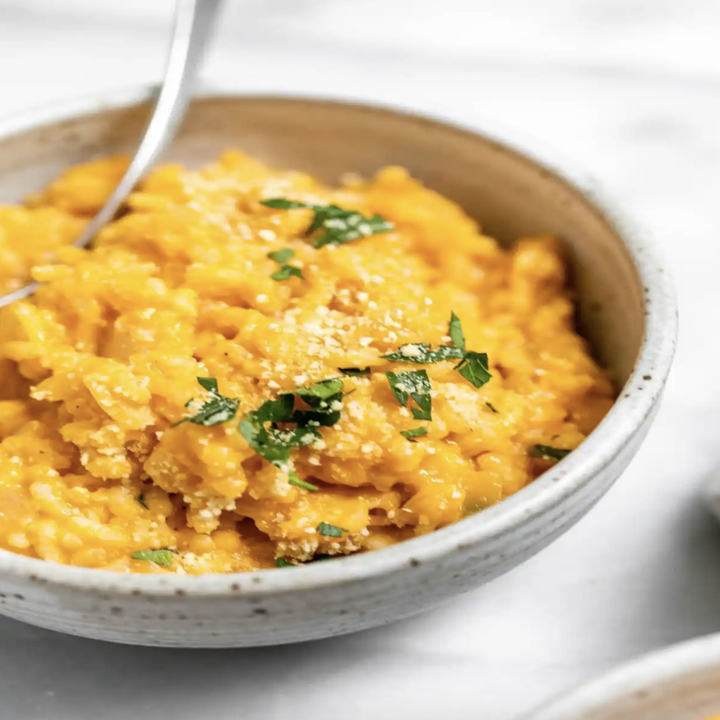 There's just something about the way the flavor of butternut squash comes out in a risotto, and if you don't know what I'm talking about, then try this recipe out for yourself.