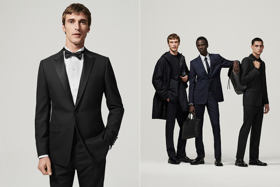 Tailoring from Dior's new men's essentials collection.