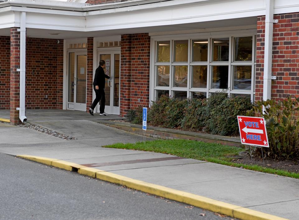 Voters went to the polls to elect a new mayor and fill City Council seats Tuesday, Nov. 7, 2023, in Salisbury, Maryland.
