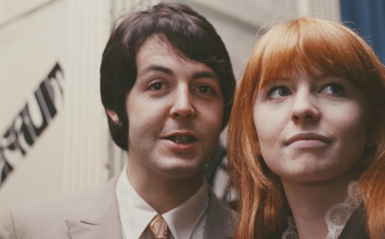 Paul McCartney with then-girlfriend Jane Asher in London in 1968 - Redferns