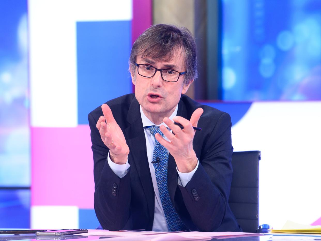 <p>ITV’s political editor confessed that he ‘loves singing’</p> (Jonathan Hordle/Shutterstock)