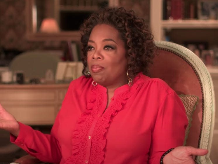 Oprah Winfrey in "Maya Angelou: And Still I Rise."