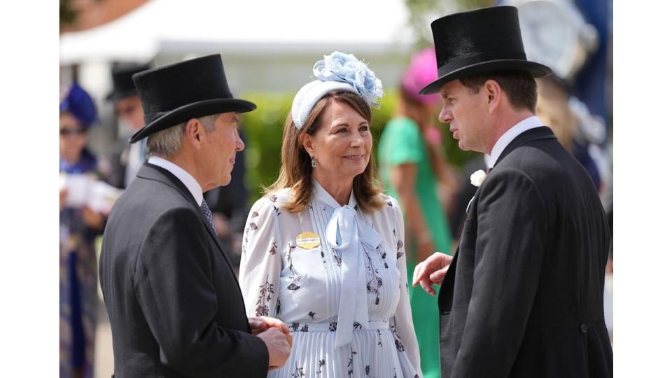 Carole and Michael Middleton at Royal Ascot