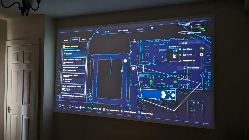 Games shown on Dangbei Neo Projector