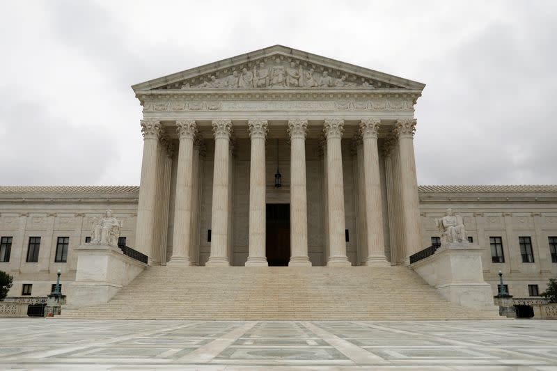 FILE PHOTO: The Supreme Court of the United States is seen in Washington, D.C.