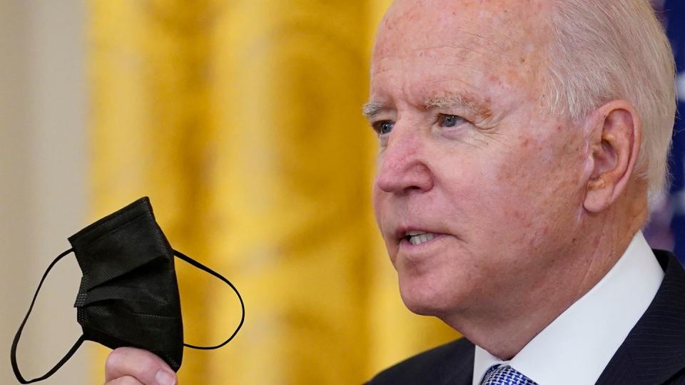 US-Präsident Joe Biden hat die Einführung neuer Impf-Regeln für Angestellte der Regierung angekündigt.