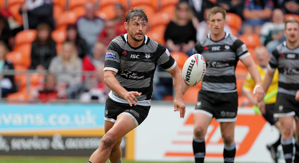 Toronto Wolfpack's Jon Wilkin during the Betfred Championship Summer Bash match at Bloomfield Road, Blackpool. (Photo by Richard Sellers/PA Images via Getty Images)