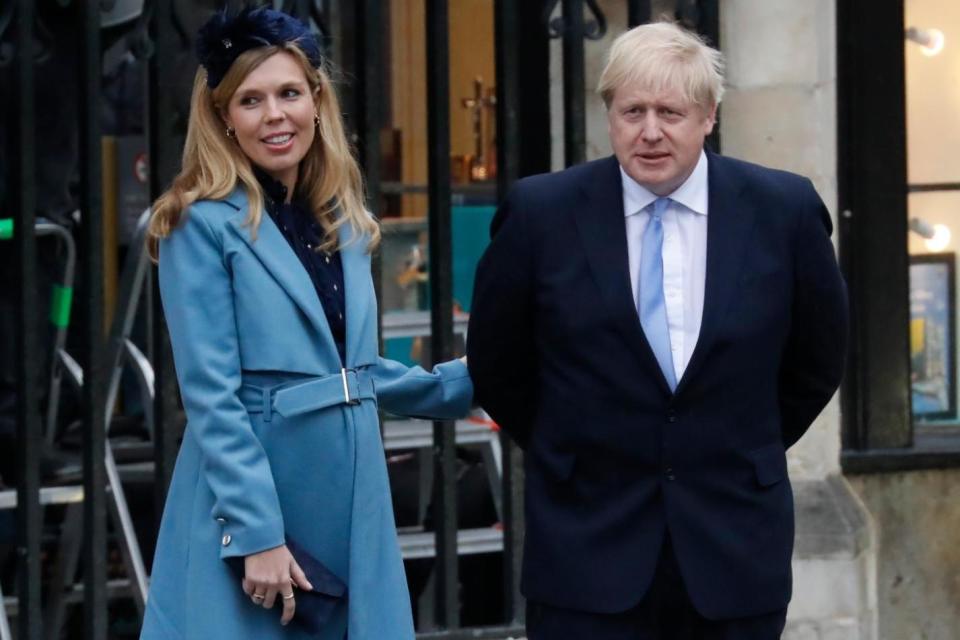 <p>The Vote Leave allies allegedly referred to Carrie Symonds as ‘Princess Nut Nuts’</p>Getty