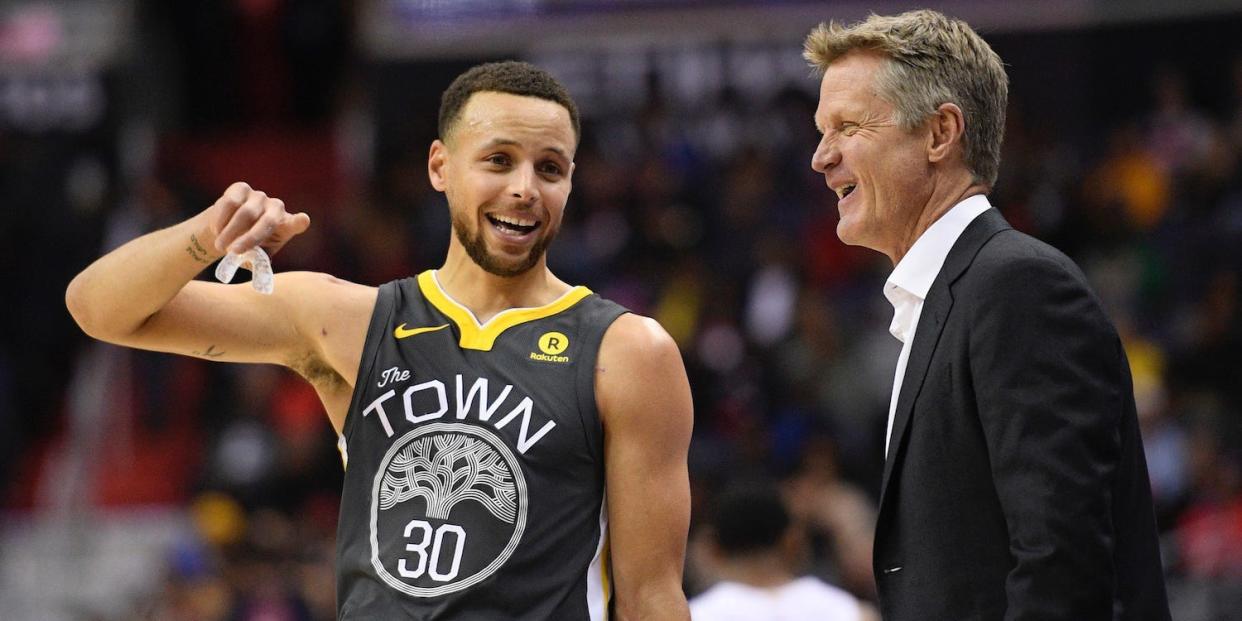 stephen curry steve kerr