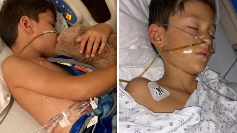 Utah boy Mikah Arvidson had to undergo three bouts of emergency surgery after swallowing the magnets.