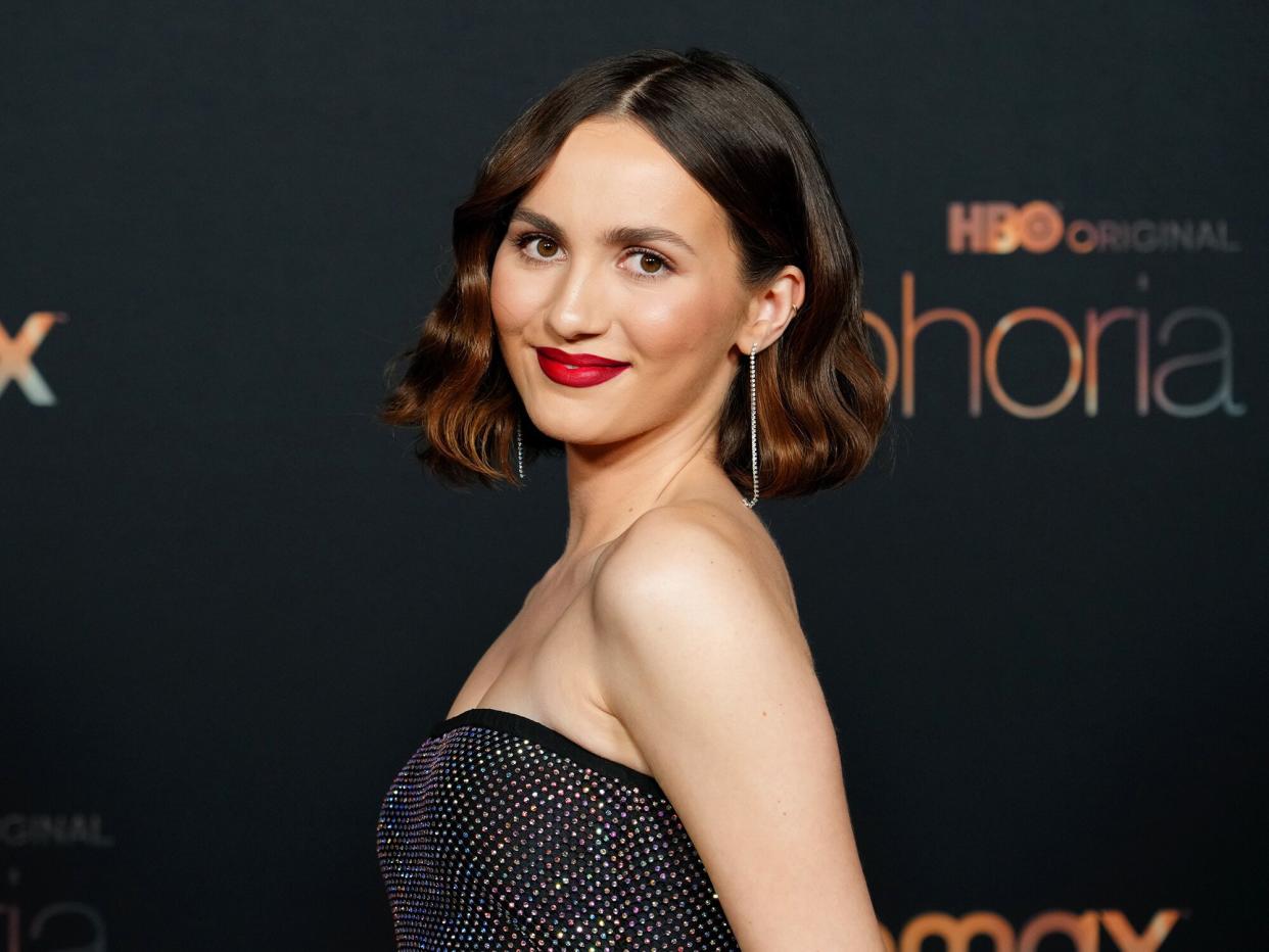 Maude Apatow attends HBO's "Euphoria" Season 2 Photo Call at Goya Studios on January 05, 2022 in Los Angeles, California
